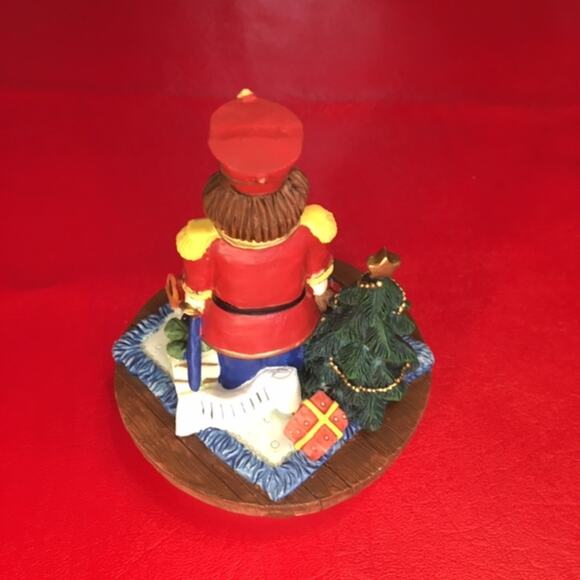 HOLIDAY TIME Christmas Candle Jar Cover Decorative Top - Picture 2 of 5